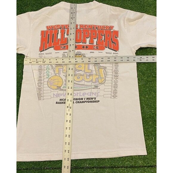 Vintage Western Kentucky Hiltopper shirt mens small basketball March Madness K - Picture 12 of 13